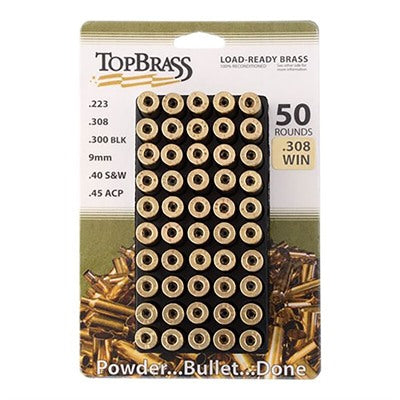 .308 Win Once Fired Brass – Includes Storage Tray