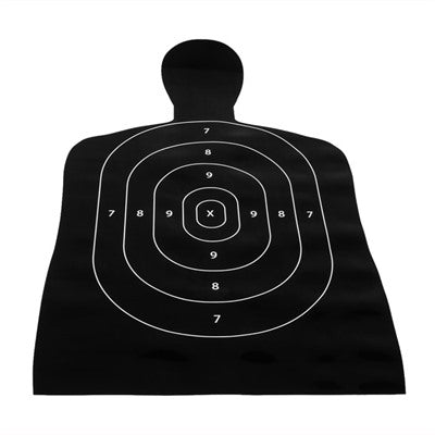 Silhouette Target Roll for Practice Shooting