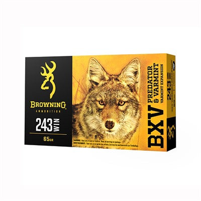 Browning .22-250 Remington B192322250 BXV Varmint Expansion Polymer Tip 50 Grain