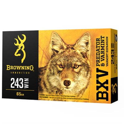 Browning .22 Hornet B192300221 BXV Varmint Expansion Polymer Tip 35 Grain