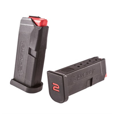 Amend2 6rd Black Magazine for Glock 43 9mm