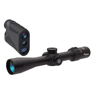 Sig Sierra3 BDX 4.5-14x44mm Riflescope and Kilo1800 Rangefinder Kit