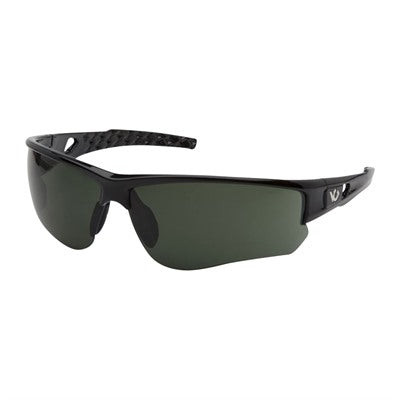 Atwater Shooting Glasses Forest Gray Anti-Fog Lens Black Frame