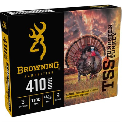 Browning .410 Bore B193924139 TSS Tungsten Turkey 3" 13/16oz 9 Shot
