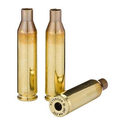 Peterson Cartridge .243 Win Small Rifle Primer Brass 500bx