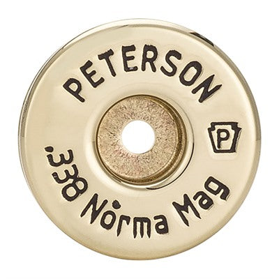 Peterson Cartridge 338 Norma Mag Brass 250bx