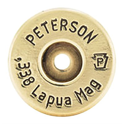 Peterson Cartridge 338 Lapua Mag Brass 250bx