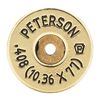 Peterson Cartridge 408 CheyTac 10.36x77 Brass 200bx