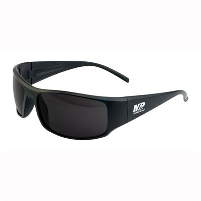 M&P Thunderbolt Smoke Lens Shooting Glasses Black Frame