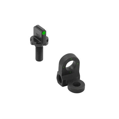 AR-15 A1/A2 Black 4-Dot Peep Rear Sight Set