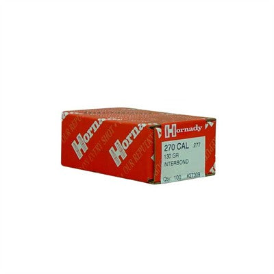 Hornady InterBond 130 GR .277 Bullets for 270 Cal