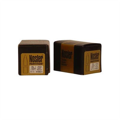 Nosler .35 Cal 250 Grain Spitzer Partition Bullet