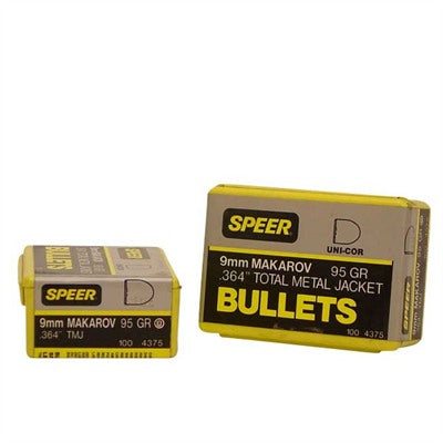 Speer .364 Diameter 9MM MAK 95gr TMJ Reloading Component