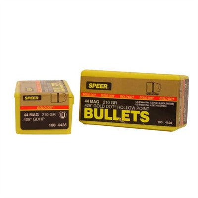 Speer .429 Diameter 210gr Gold Dot HP Component Bullet
