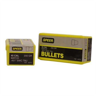 Speer .451-200 TMJ Match Handgun Reloading Bullet