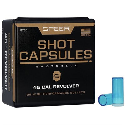 Speer .45 Cal Shotshell Capsules 25-Count Reloading