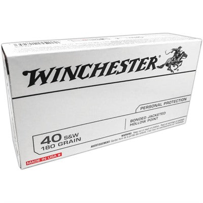Winchester .40 S&W Q4369 USA Bonded Jacket Hollow Point 180 Grain