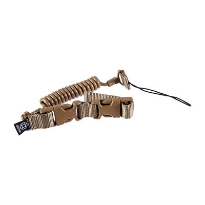 Pistol Retention Leash Tactical Lanyard Coyote Brown