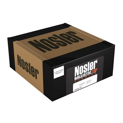 Nosler .224 Diameter 40gr Ballistic Tip Varmint Spitzer Bullet 1000/Bx