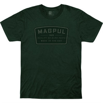 Go Bang Parts Forest Green Cotton Tee 2X-Large