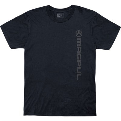 Vert Logo Navy Cotton Tee Large