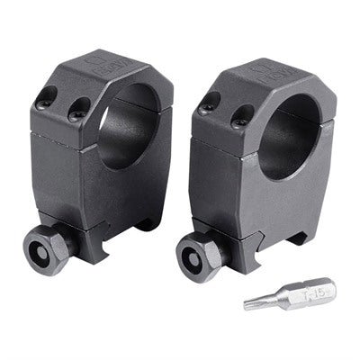 Keystone Series 1" Scope Rings High Black Anodized