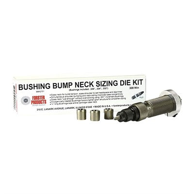 Reloading Bushing Bump Neck Die Kit - 757253991332