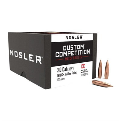 30 Caliber 0.308 Inch Custom Competition HPBT Projectiles