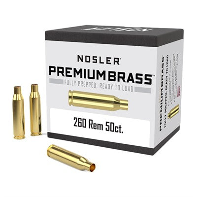 Premium 260 Remington Rifle Brass Cases