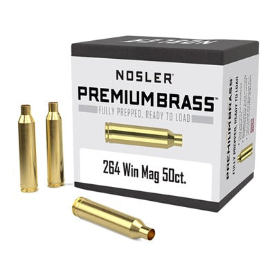 Premium 264 Win Mag Rifle Brass Cases