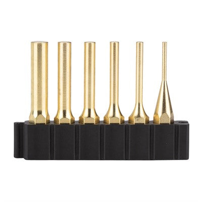Brass Gunsmithing Pin Punch Set