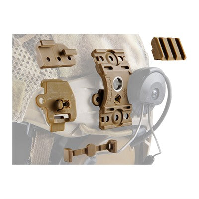 Knuckl Helmet Mount Kit for Tactical Use