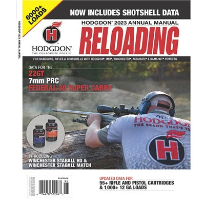 Hodgdon 2023 Annual Reloading Data Manual