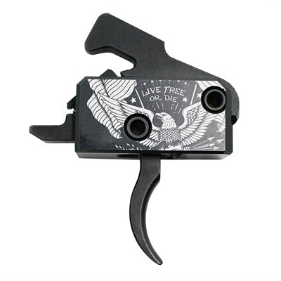 Live Free or Die Curved Trigger for AR-15 SST