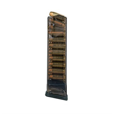 ETS Glock 22 .40 S&W 19RD Competition Carbon Smoke Magazine 140mm Length