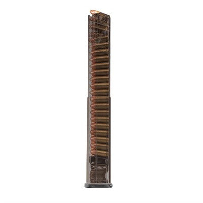 ETS Smith & Wesson M&P 9mm Luger Extended Carbon Smoke Handgun Magazine 40 Round