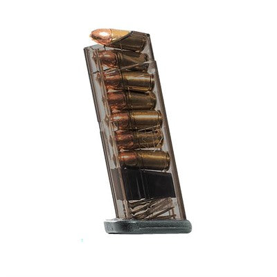 ETS Smith & Wesson Shield 9mm Luger Carbon Smoke Handgun Magazine 7 Round