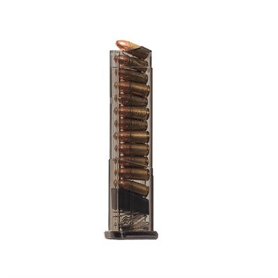 ETS Smith & Wesson Shield 9mm Luger Extended Carbon Smoke Handgun Magazine 12 Round