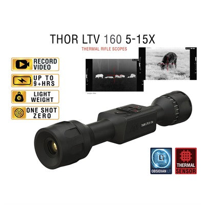 THOR LTV 5-15x Variable Power Thermal Imaging Scope
