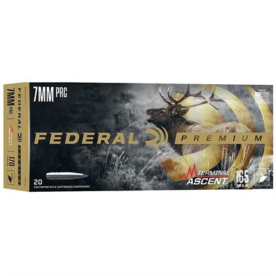 Federal 7mm PRC P7PRCTA2 Premium Terminal Ascent 165 Grain