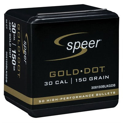 30 Caliber 308" Gold Dot Rifle Reloading Projectiles