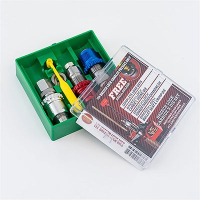 Carbide 3-Die Breech Lock Pistol Reloading Die Set