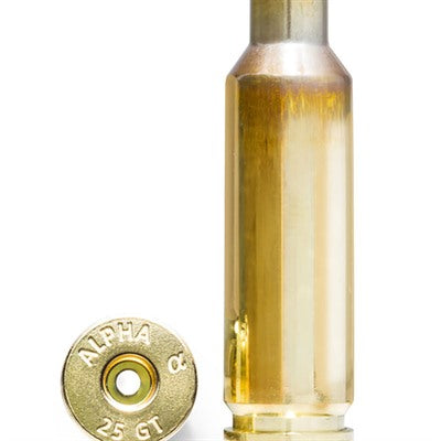 25 GT Unprimed Rifle Brass Cases