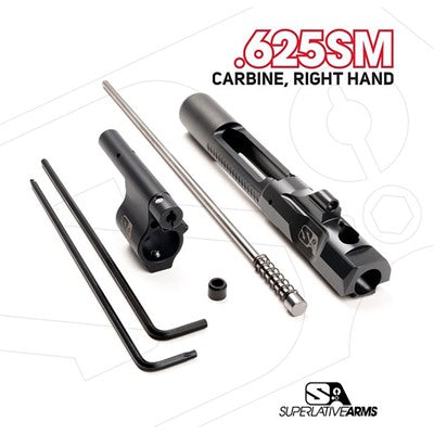 AR-15 Right Hand Adjustable Piston System – 0.625" Gas Block