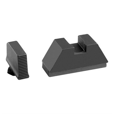 Glock 5L Tall Optic Compatible Serrated Sight Set