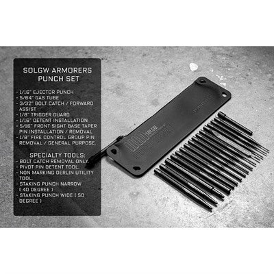 Armorer Punch Set for Gunsmithing