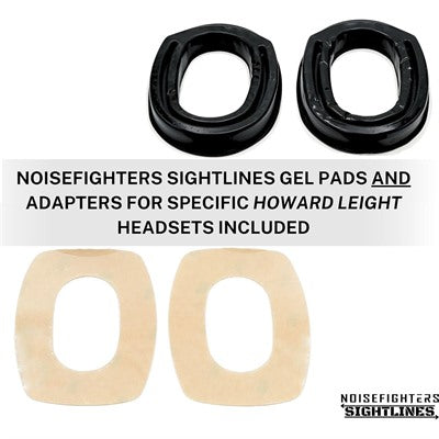 Gel Ear Pad Adapter Plates by Sightlines