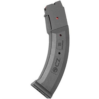 CZ .22LR/17HM2 15rd Polymer Rimfire Rifle Magazine Fits 452/453/455/512/457