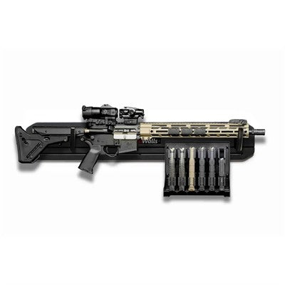 MinMod AR-15 Rail Rack with Magazine Hanger
