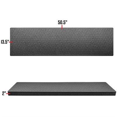 50.5" x 13.5" RAGAR Crosslink Foam Rifle Case Insert